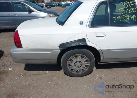 2004 Mercury Grand Marquis Gs from USA, damaged, VIN 2MEFM74W74X662329